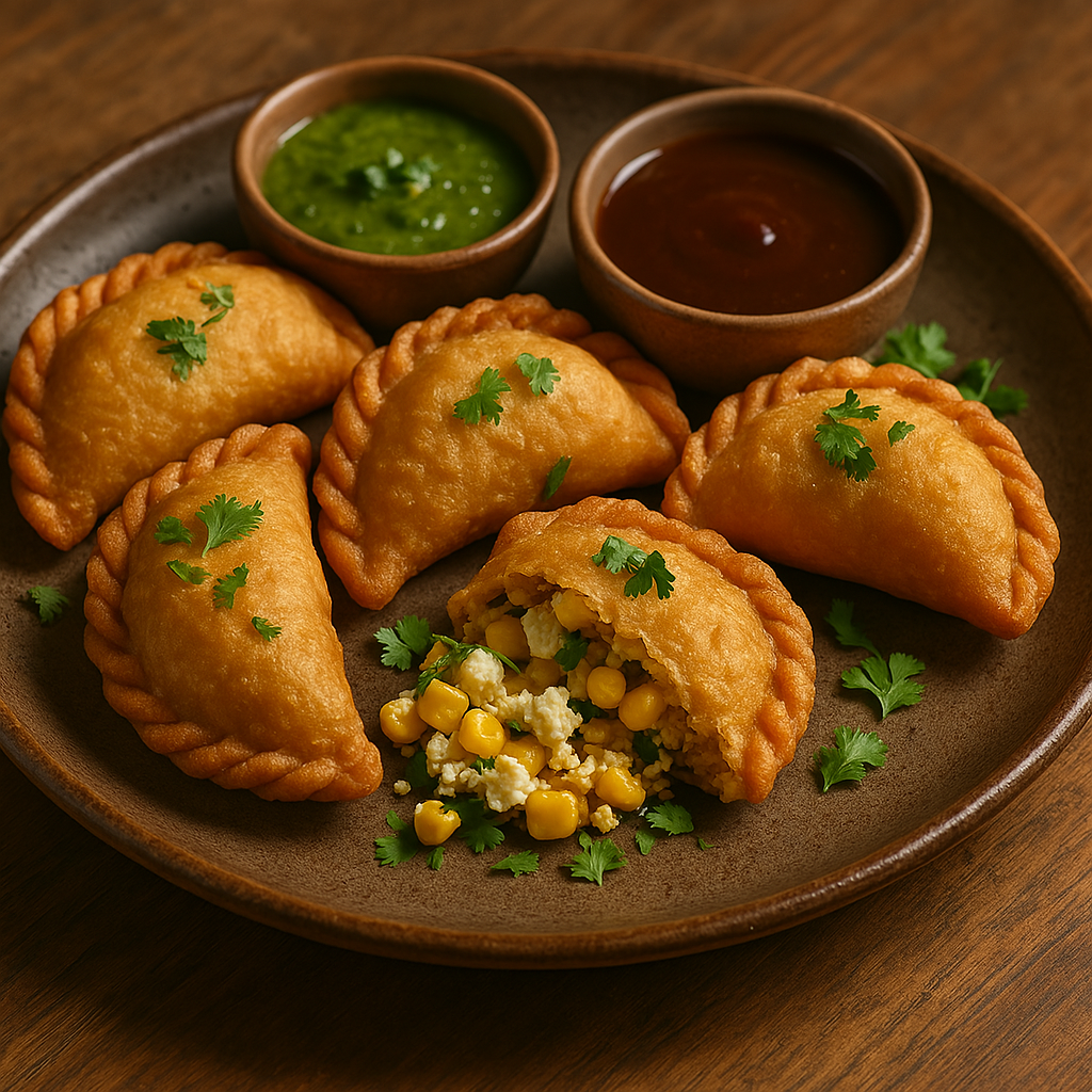 Paneer Corn Ghughara