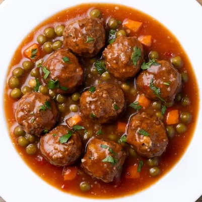 Veg Balls in Spicy Gravy